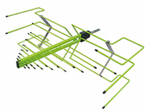 Turned Log Peri Antenna MOLP80-1000M