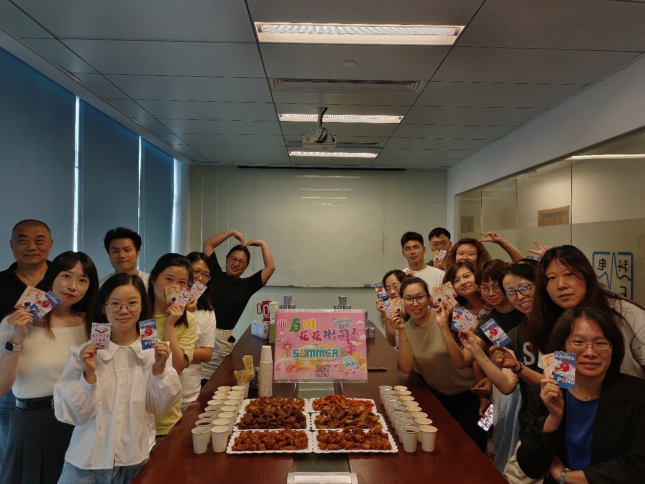 “Chuntian Huahua” Flower Garden Party in Shanghai Office